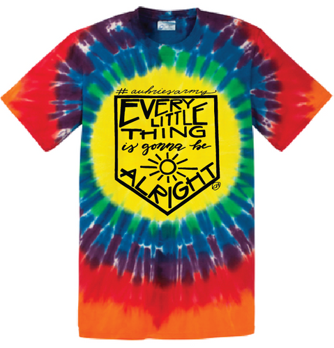 Aubries Army tie dye t-shirt (Youth & Adult)