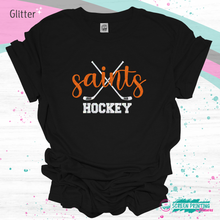 Load image into Gallery viewer, Churchville Chili Varsity Hockey T-Shirt (Glitter Design) - Store #4162