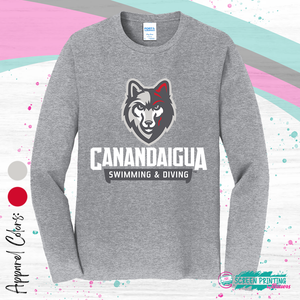 CA Wolves Swimming & Diving Long Sleeve (Fundraiser #7946)