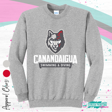 Load image into Gallery viewer, CA Wolves Swimming &amp; Diving Sweatshirt (Fundraiser #7946)