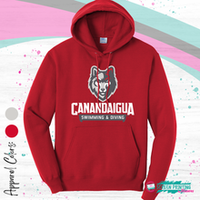 Load image into Gallery viewer, CA Wolves Swimming &amp; Diving Hoodie (Fundraiser #7946)