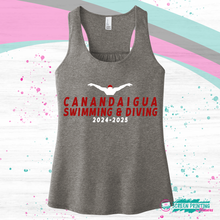 Load image into Gallery viewer, CA Swimming &amp; Diving Ladies Racerback Tank (Fundraiser #7946)