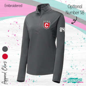 CA Hockey Ladies Quarter Zip (Fundraiser #4625)