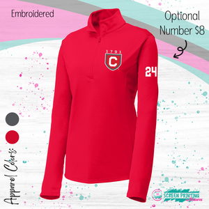 CA Hockey Ladies Quarter Zip (Fundraiser #4625)