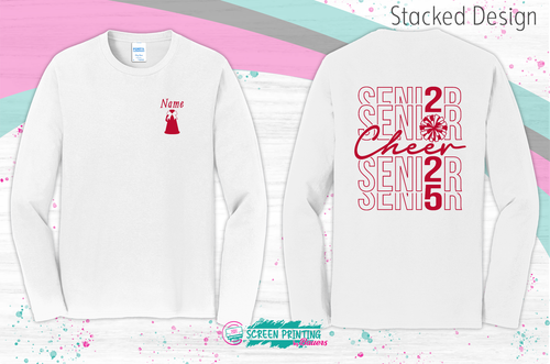 CA Cheer- Senior Night Long Sleeve (Store #8188)