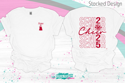 CA Cheer- Senior Night Tshirt (Store #8188)