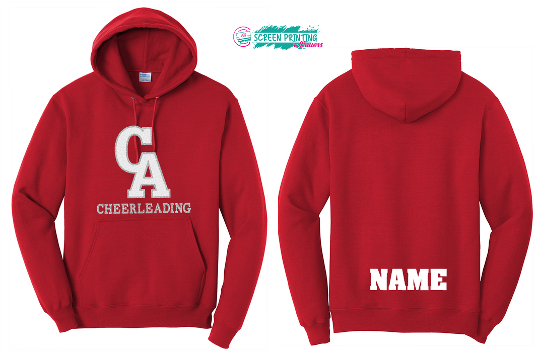 CA Cheerleading Glitter Hoodie