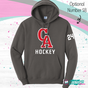 CA Hockey "CA" Hoodie (Fundraiser #4625)