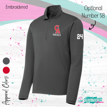 Load image into Gallery viewer, CA Hockey &quot;CA&quot; Quarter Zip (Fundraiser #4625)