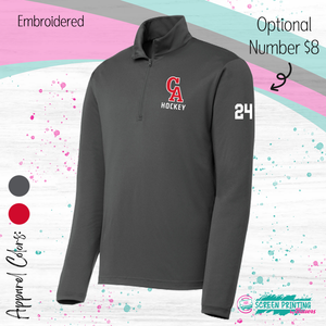 CA Hockey "CA" Quarter Zip (Fundraiser #4625)