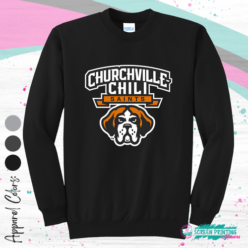 Churchville Chili Sweatshirt (store #1001)