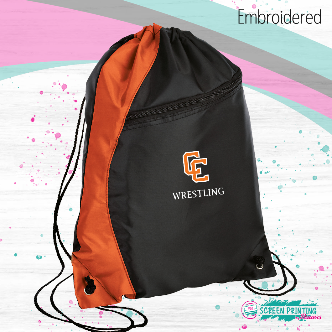 CC Wrestling Cinch Bag (store #1005)