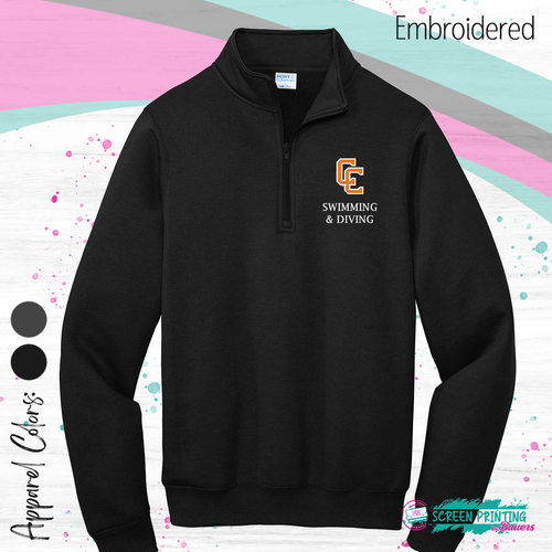 CC Swimming 1/4 Zip (store #1007)