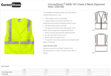 Load image into Gallery viewer, Tactical CornerStone® ANSI 107 Class 2 Vest