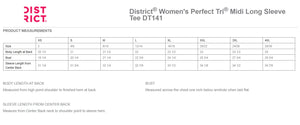 Tactical District® Ladies Midi Long Sleeve (crop fit)