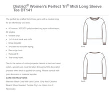 Load image into Gallery viewer, Tactical District® Ladies Midi Long Sleeve (crop fit)