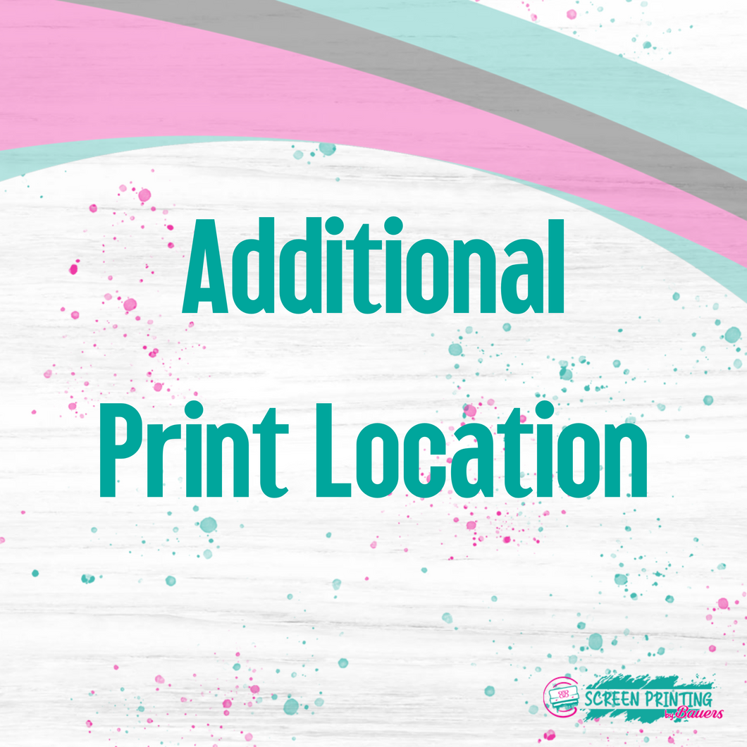 Additional Print Location