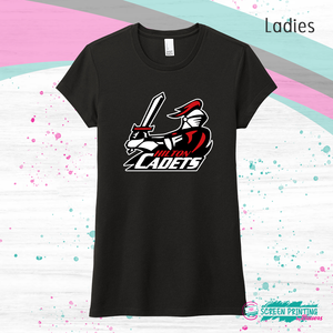 Hilton Cadets Fitted Ladies T-Shirt (store #8134)