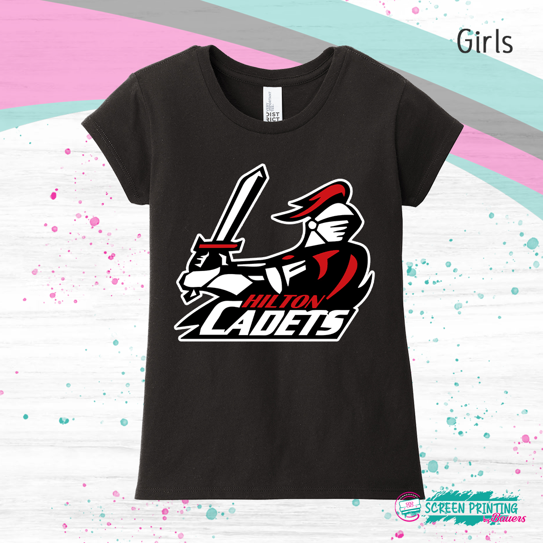 Hilton Cadets Girls T-Shirt (store #8134)