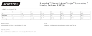 Tactical Sport-Tek® Ladies Hooded Pullover