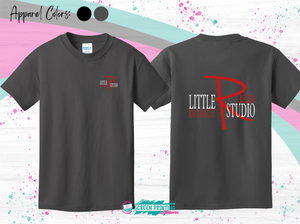 Little Red Dance Studio T-Shirt (Left Chest + Back Print) Store #4365