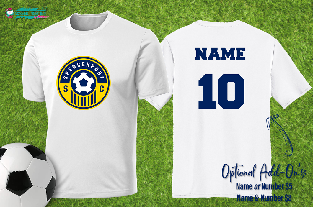 SSC performance Tshirt (full front logo) (Round 2)