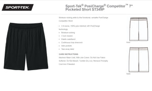 Tactical Sport-Tek® 7" Pocket Shorts