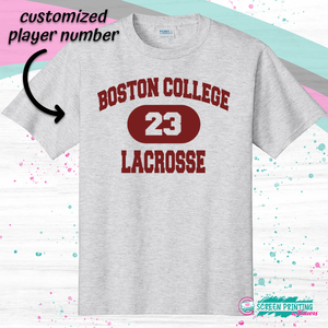 Boston College Lacrosse Unisex Tshirt