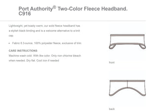 Tactical Port Authority® Fleece Headband