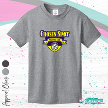 Load image into Gallery viewer, Chosen Spot Volleyball Club Tshirt (Multiple colors) (Store #1701)