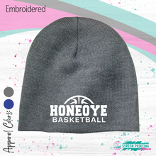 Load image into Gallery viewer, Honeoye Basketball Beanie (Multiple colors) (Store #1119)