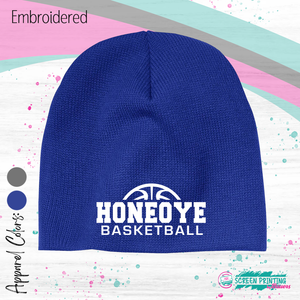 Honeoye Basketball Beanie (Multiple colors) (Store #1119)