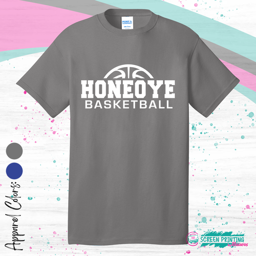 Honeoye Basketball Tshirt (Multiple Colors) (Store #1119)