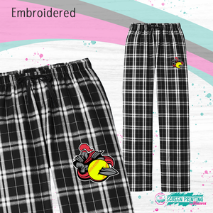 Lady Gladiators Fleece PJ Pants (embroidered) store #5078