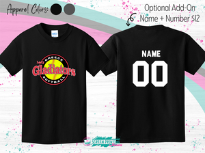 Lady Gladiators T-Shirt (Round Logo) - store #5078