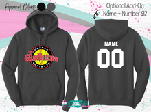 Load image into Gallery viewer, Lady Gladiators Hoodie (Round Logo) - store #5078