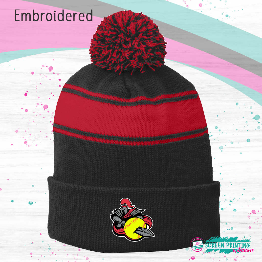 Lady Gladiators Pom Beanie (embroidered) store #5078