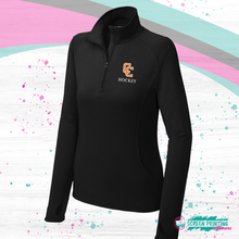 Load image into Gallery viewer, Churchville Chili Varsity Hockey Ladies 1/4 Zip (Embroidered) - Store #4162