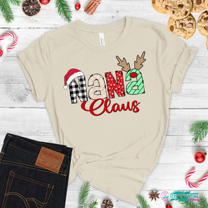 Grams Claus (with names on sleeve)