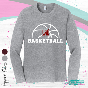 Newark Boys Basketball Long Sleeve (2 colors) (Youth & Adult) (Store #1103)