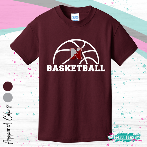 Newark Boys Basketball Tshirt (2 colors) (Youth & Adult) (Store #1103)