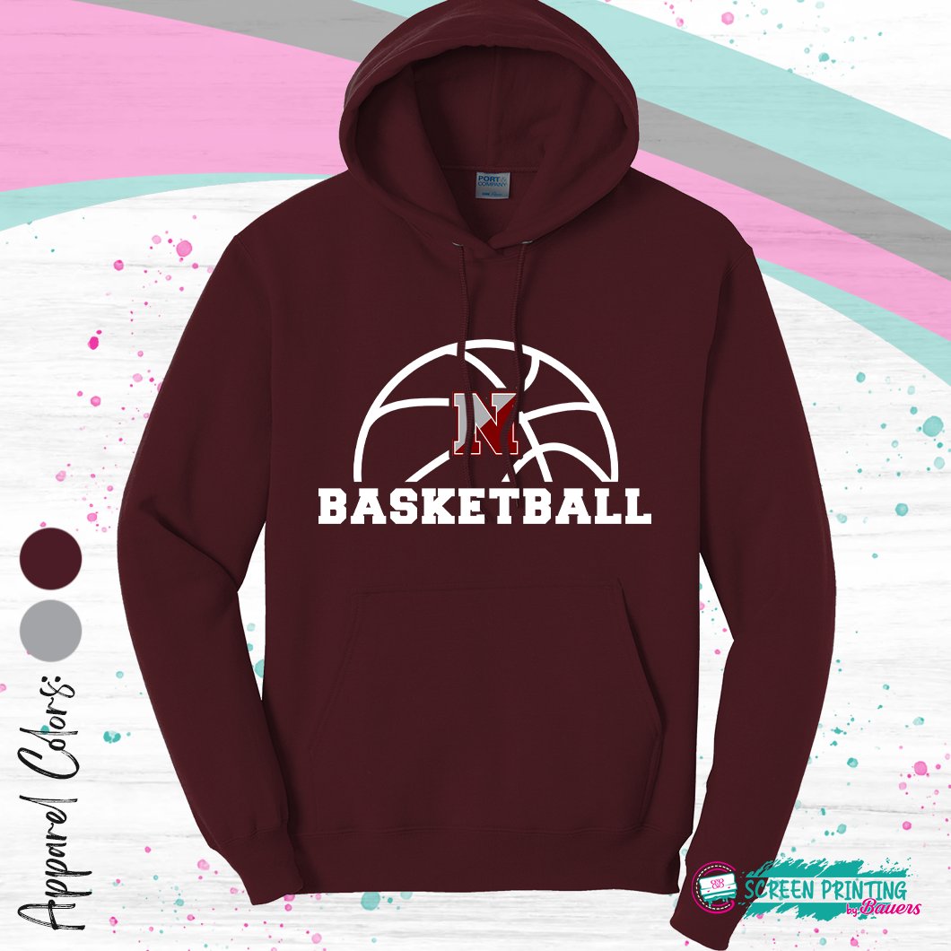 Newark Boys Basketball Hoodie (2 colors) (Youth & Adult) (Store #1103)