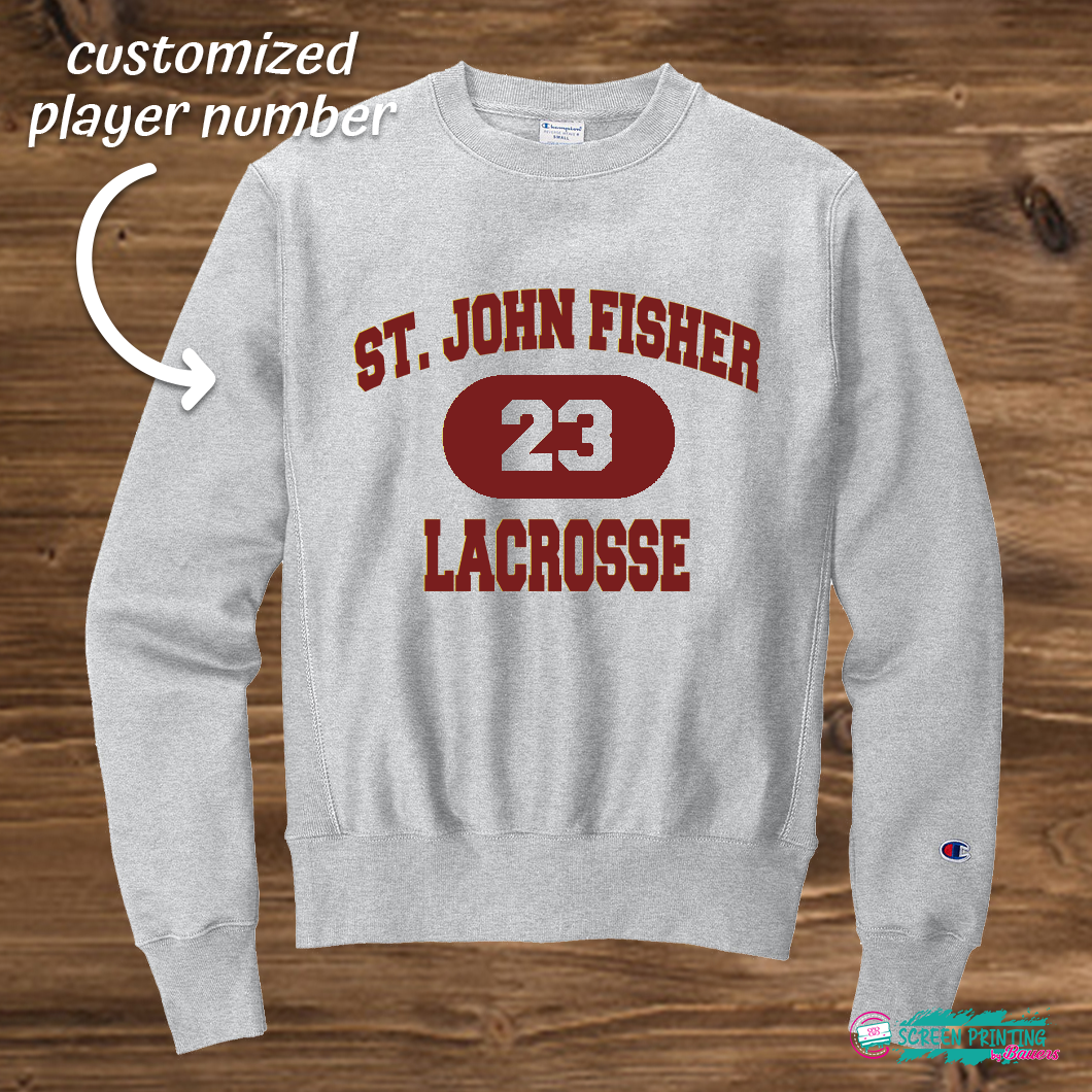 St. John Fisher Champion® Reverse Weave Crewneck