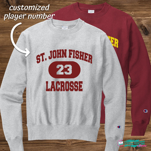 St. John Fisher Champion® Reverse Weave Crewneck