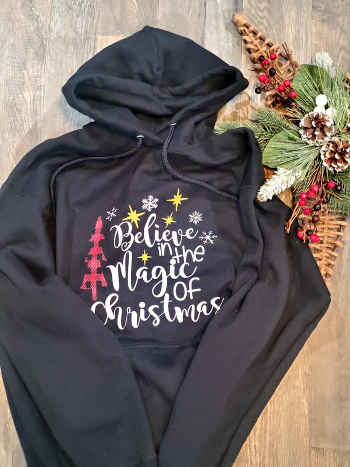 Believe in the magic of Christmas apparel