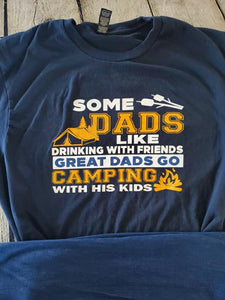 Camping Dads Tshirt
