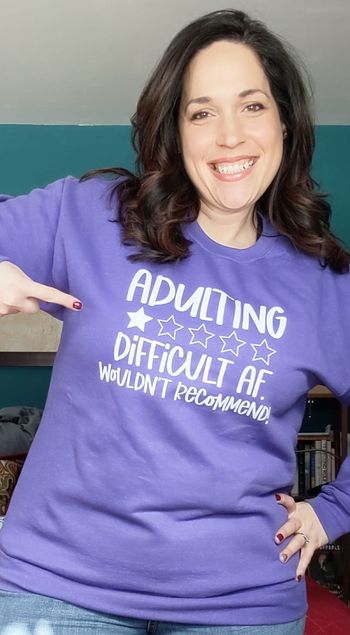 Adulting; difficult AF t-shirt