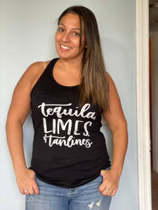 Tequila, limes & tanlines t-shirt