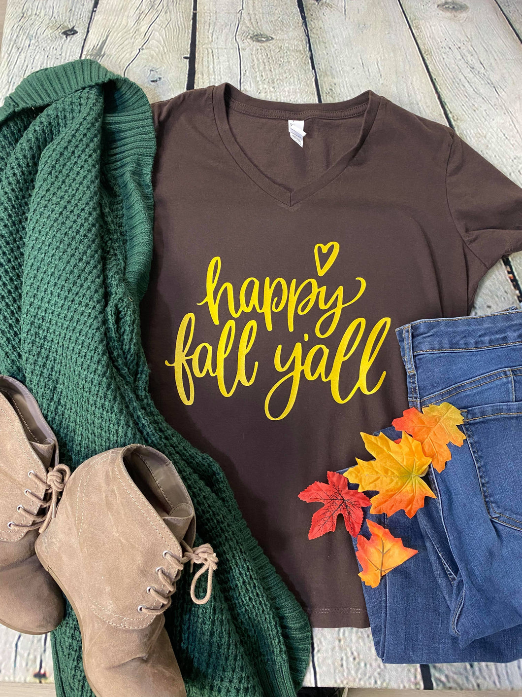Happy Fall Y'all apparel