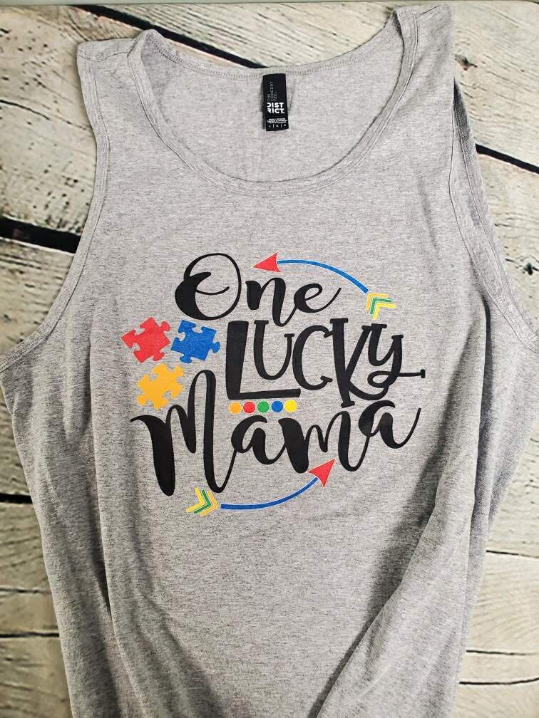One lucky Mama t-shirt